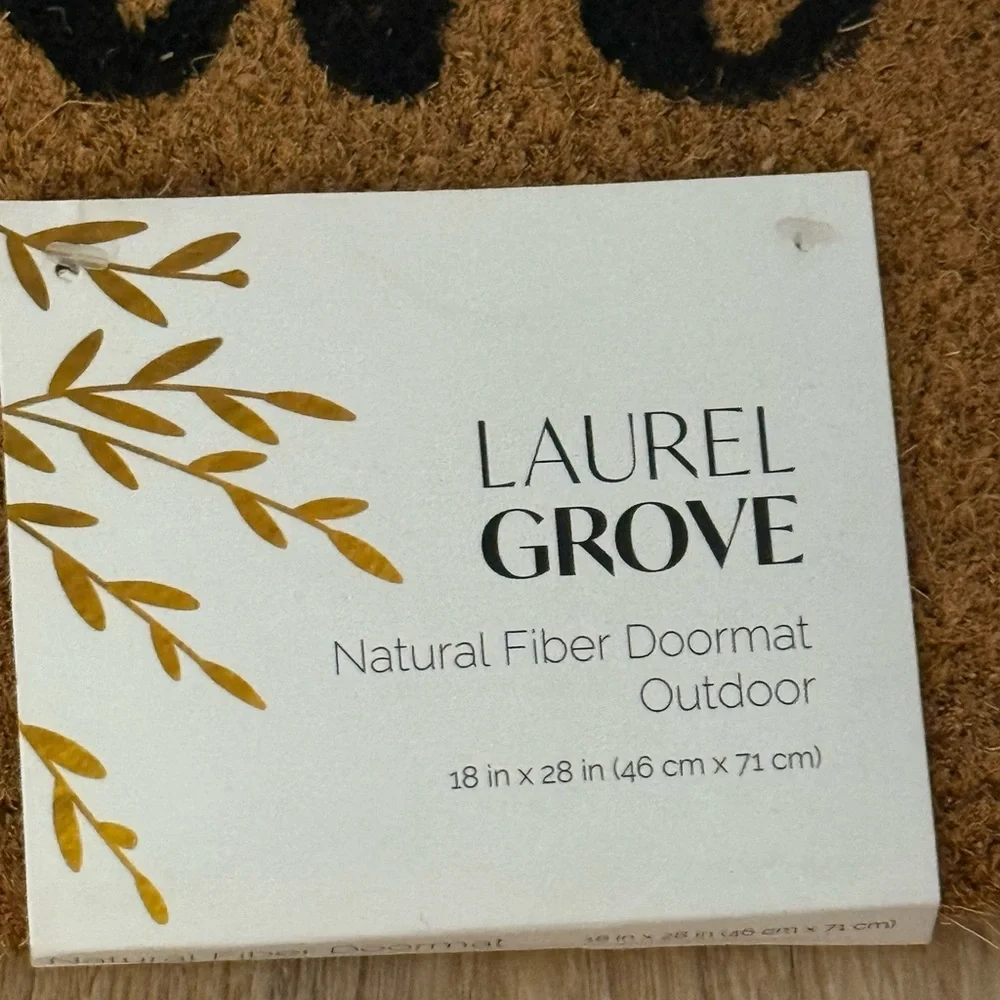 NEW Laurel Grove “ Hello Pumpkin “ Doormat